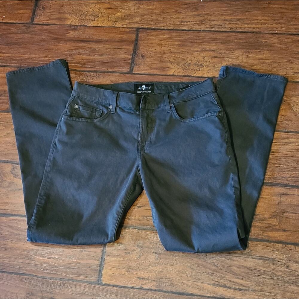 7 for all Mankind Pants, size 31, Dark Olive Green